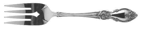 Louisiana (Stainless) Medium Solid Cold Meat Serving Fork