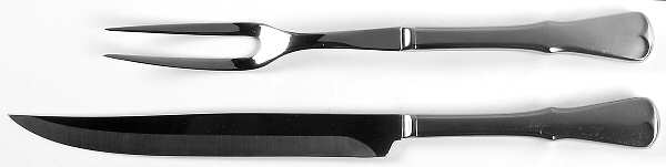 Patrick Henry (Stainless) Large 2-Piece Roast Carving Set w/Stainless Blade