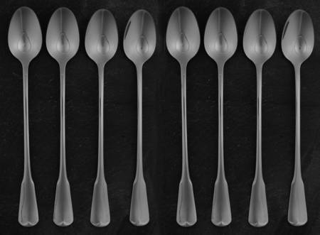 Plymouth Rock (Stainless) Iced Tea Spoon - Set of 8