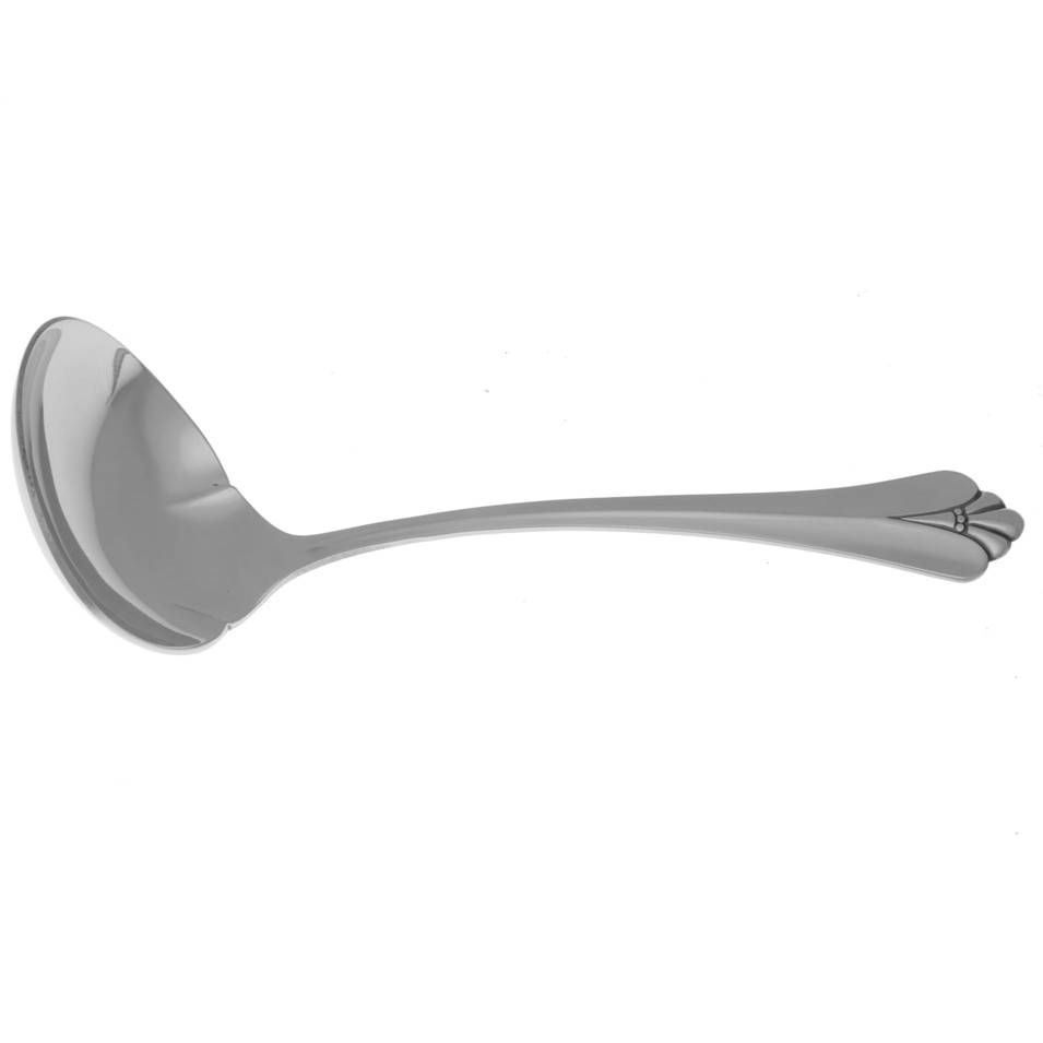 Royal Flute (Stainless) Solid Gravy Ladle