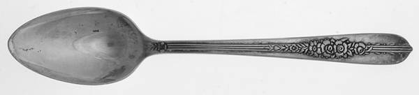 Royal Rose (Silverplate, 1939) Five O'Clock Teaspoon