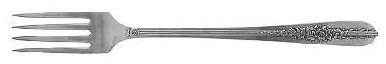 Royal Rose (Silverplate, 1939) Grille Fork (Viande)