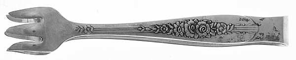 Royal Rose (Silverplate, 1939) Sugar Tongs