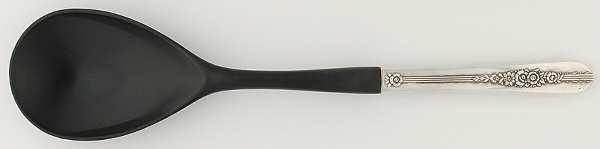 Royal Rose (Silverplate, 1939) Salad Serving Spoon with Plastic Bowl
