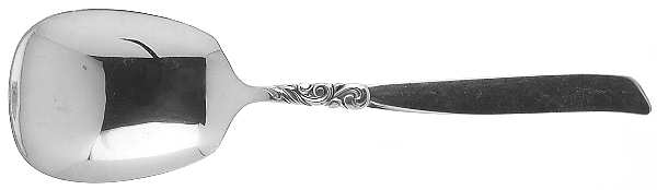 South Seas (Silverplate, 1955) Solid Smooth Casserole Spoon by Oneida Silver