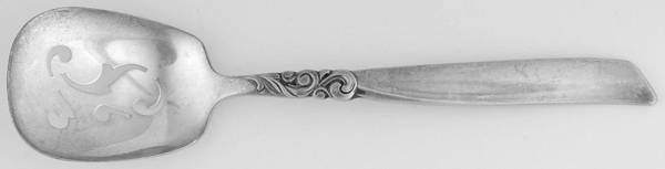 South Seas (Silverplate, 1955) Solid Bon Bon Spoon by Oneida Silver