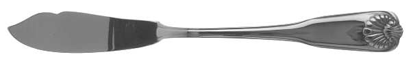 Tudor (Stainless) Flat Handle Master Butter Knife