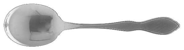 Twilight (Stainless) Sugar Spoon by Oneida Silver