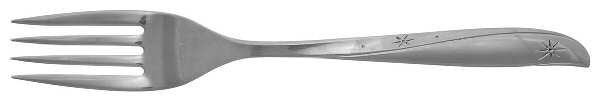 Twin Star (Stainless) Youth Fork
