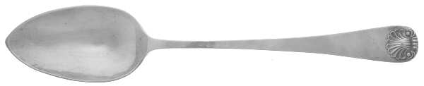 Windsor Shell (Sterling, 1967) Vegetable Serving Spoon (Solid)