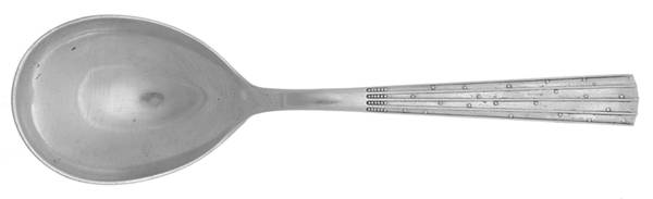 Champagne (Sterling) Solid Serving Spoon