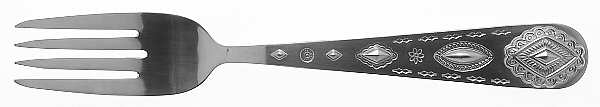 Mesa (Stainless) Individual Salad Fork by Oxford Hall
