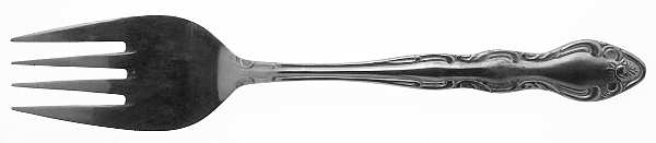 Tally Ho (Stainless) Medium Solid Cold Meat Serving Fork