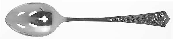 Queen's Tapestry (Stainless) Pierced Tablespoon (Serving Spoon)