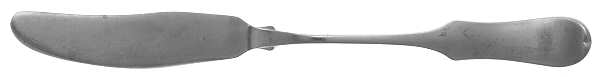 OXH59 (STAINLESS) Flat Handle Master Butter Knife