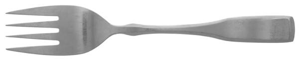 Old Fiddle (Stainless) Medium Solid Cold Meat Serving Fork