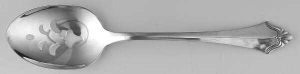 Belcourt (Silverplate, 1989) Pierced Tablespoon (Serving Spoon)
