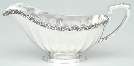 Coronation (Silverplate, Hollowware) Plated Gravy Boat No Underplate