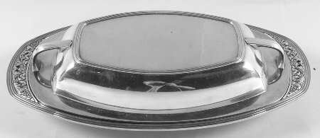 Coronation (Silverplate, Hollowware) Double Vegetable Bowl