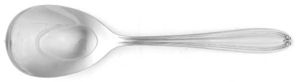 OHS196 (STAINLESS) Solid Smooth Casserole Spoon