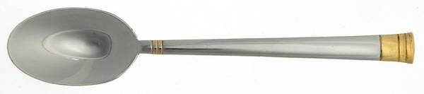 Golden Sunnybrook (Stainless, Gold Accent) Teaspoon by Oneida Silver