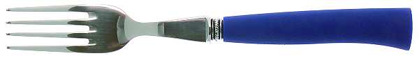 Scuba-Cobalt (Stainless, Plastic) Individual Salad Fork