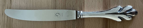 Corail des Jardins (Silverplate) Modern Hollow Knife by Objet Insolite