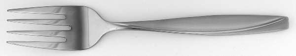 Camlynn Cleo (Stainless) Medium Solid Cold Meat Serving Fork by Oneida Silver