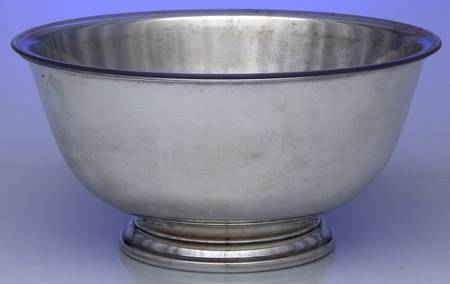 Paul Revere Bowls (Silverplate, Hollowware) 10" Paul Revere Bowl & Plastic Liner