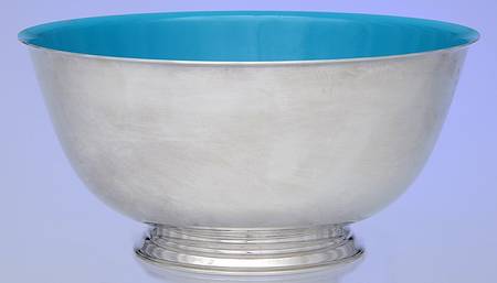 Paul Revere Bowls (Silverplate, Hollowware) 8" Paul Revere Bowl & Plastic Liner
