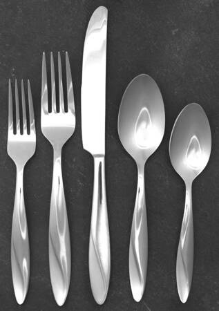 Simmer (Stainless) 5 Piece Place Setting by Oneida Silver