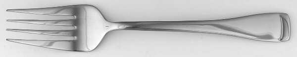 Medium Solid Cold Meat Serving Fork
