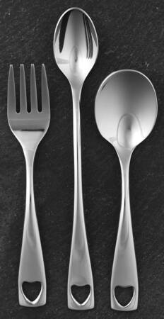 Little Love (Stainless) 3-Piece Baby Set (BF, BS, INS)