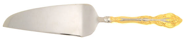 Golden Michelangelo (Stainless) Pie and Cake Server with Stainless Blade HC