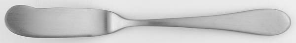 Satin Icarus (Stainless) Flat Handle Master Butter Knife