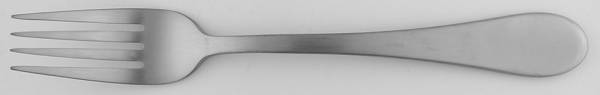 Satin Icarus (Stainless) Medium Solid Cold Meat Serving Fork