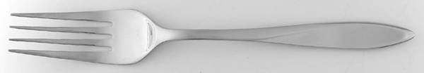 Lunette (Stainless) Small Solid Cold Meat Serving Fork