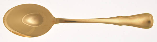 Achievement (Gold Electroplate) Place/Oval Soup Spoon by Oneida Silver