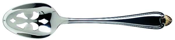 Golden Biscayne Pierced Tablespoon (Serving Spoon)