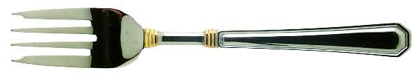 Golden Providence (Stainless, Gold Accent) Individual Salad Fork