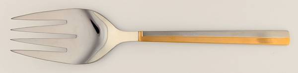 Aurora (Stainless) Solid Salad Serving Fork