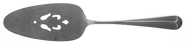 1776R (Stainless) Pierced All Stainless Pie Server by Present