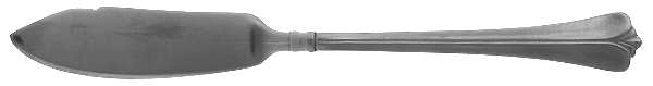 Satin Ellington Flat Handle Master Butter Knife
