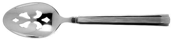 Mackenzie (Stainless) Pierced Tablespoon (Serving Spoon)