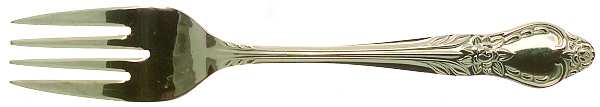 Antoinette (Gold Electroplate) Individual Salad Fork