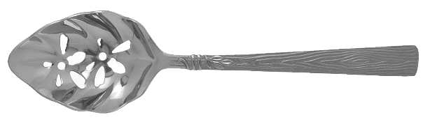 Naturewood (Stainless) Pierced Solid Serving Spoon