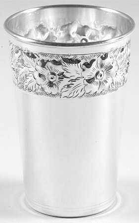 Sterling Hollowware Chased Tumbler