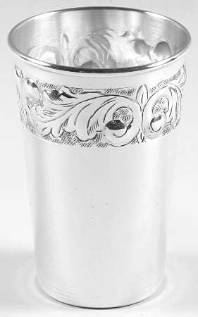 Sterling Hollowware Chased Tumbler
