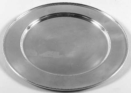Sterling Hollowware Service Plate