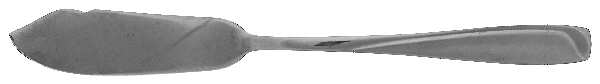 Satin Newtown (Stainless) Flat Handle Master Butter Knife